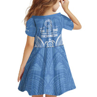FSM Kosrae States Family Matching Short Sleeve Bodycon Dress and Hawaiian Shirt Micronesia Six 9 One Polynesian Tribal Pattern LT9 - Polynesian Pride