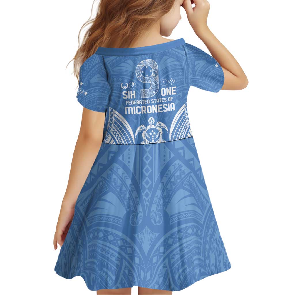 FSM Kosrae States Family Matching Summer Maxi Dress and Hawaiian Shirt Micronesia Six 9 One Polynesian Tribal Pattern LT9 - Polynesian Pride