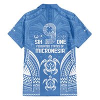 FSM Kosrae States Family Matching Summer Maxi Dress and Hawaiian Shirt Micronesia Six 9 One Polynesian Tribal Pattern LT9 - Polynesian Pride
