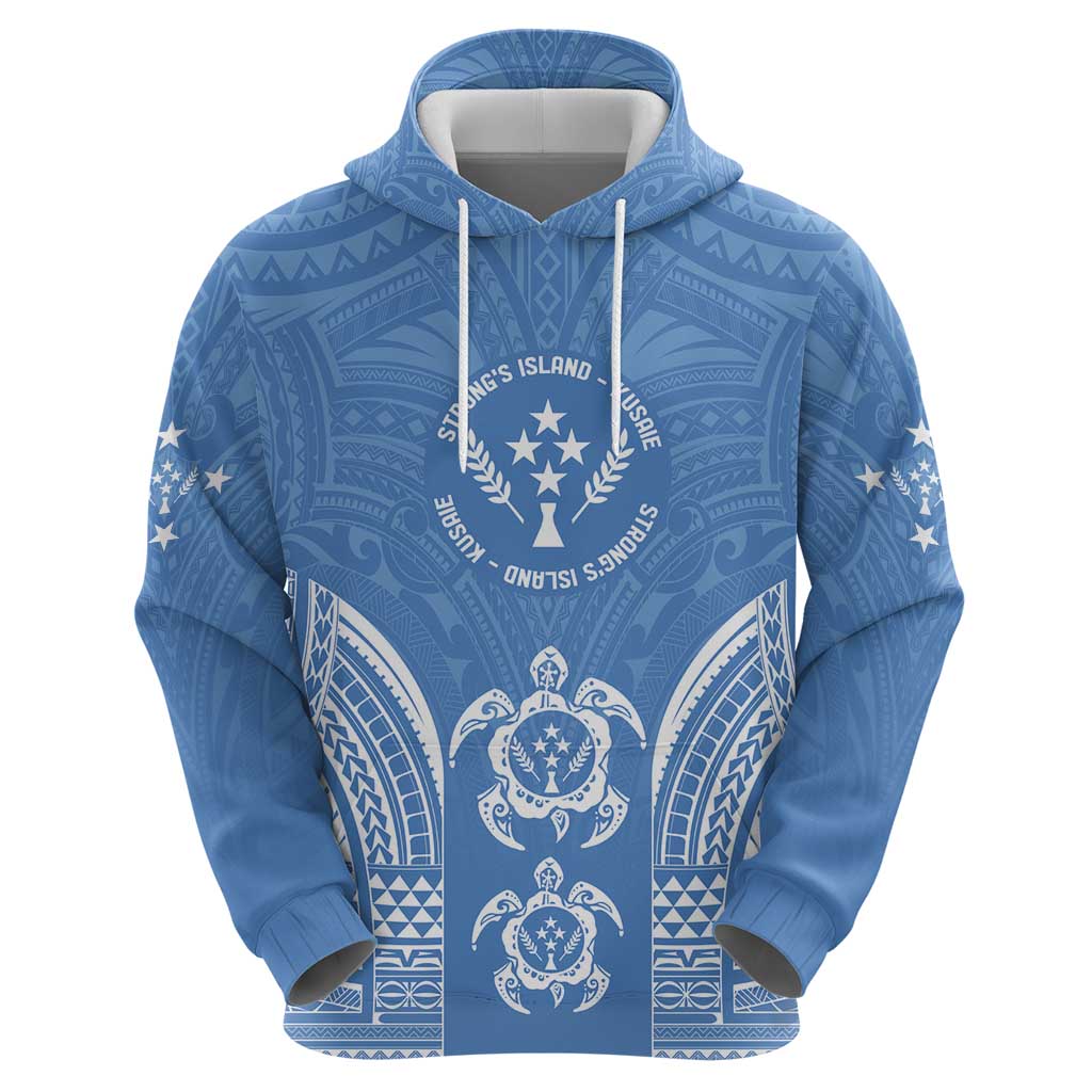 FSM Kosrae States Hoodie Micronesia Six 9 One Polynesian Tribal Pattern