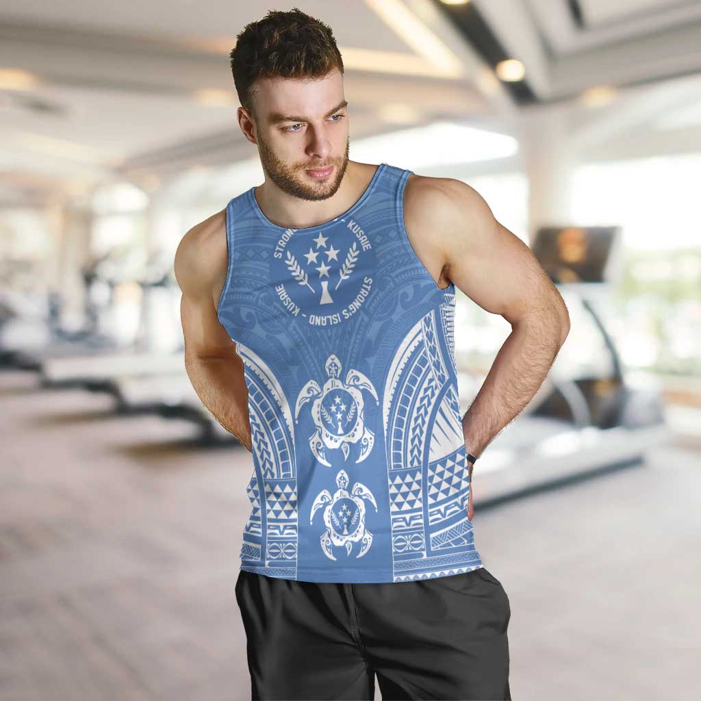 FSM Kosrae States Men Tank Top Micronesia Six 9 One Polynesian Tribal Pattern