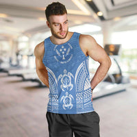 FSM Kosrae States Men Tank Top Micronesia Six 9 One Polynesian Tribal Pattern
