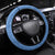 FSM Kosrae States Steering Wheel Cover Micronesia Six 9 One Polynesian Tribal Pattern