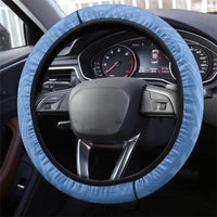 FSM Kosrae States Steering Wheel Cover Micronesia Six 9 One Polynesian Tribal Pattern