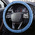 FSM Kosrae States Steering Wheel Cover Micronesia Six 9 One Polynesian Tribal Pattern