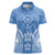 FSM Kosrae States Women Polo Shirt Micronesia Six 9 One Polynesian Tribal Pattern