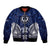 FSM Pohnpei States Bomber Jacket Micronesia Six 9 One Polynesian Tribal Pattern