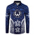 FSM Pohnpei States Button Sweatshirt Micronesia Six 9 One Polynesian Tribal Pattern
