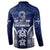 FSM Pohnpei States Button Sweatshirt Micronesia Six 9 One Polynesian Tribal Pattern