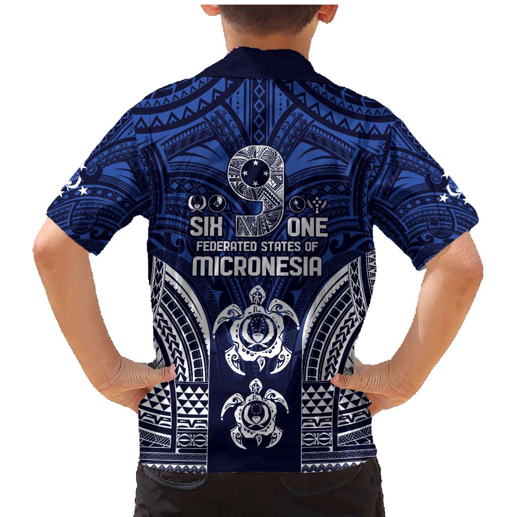 FSM Pohnpei States Family Matching Mermaid Dress and Hawaiian Shirt Micronesia Six 9 One Polynesian Tribal Pattern LT9 - Polynesian Pride