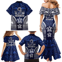 FSM Pohnpei States Family Matching Mermaid Dress and Hawaiian Shirt Micronesia Six 9 One Polynesian Tribal Pattern LT9 - Polynesian Pride