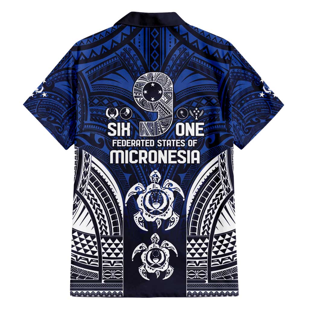 FSM Pohnpei States Family Matching Summer Maxi Dress and Hawaiian Shirt Micronesia Six 9 One Polynesian Tribal Pattern LT9 - Polynesian Pride