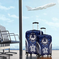 FSM Pohnpei States Luggage Cover Micronesia Six 9 One Polynesian Tribal Pattern
