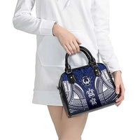 FSM Pohnpei States Shoulder Handbag Micronesia Six 9 One Polynesian Tribal Pattern