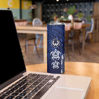 FSM Pohnpei States Skinny Tumbler Micronesia Six 9 One Polynesian Tribal Pattern
