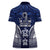 FSM Pohnpei States Women Polo Shirt Micronesia Six 9 One Polynesian Tribal Pattern