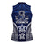FSM Pohnpei States Women Sleeveless Polo Shirt Micronesia Six 9 One Polynesian Tribal Pattern