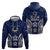 FSM Pohnpei States Zip Hoodie Micronesia Six 9 One Polynesian Tribal Pattern