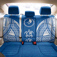 FSM Yap States Back Car Seat Cover Micronesia Six 9 One Polynesian Tribal Pattern