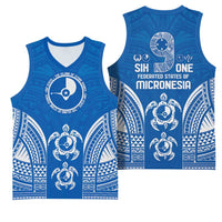 FSM Yap States Basketball Jersey Micronesia Six 9 One Polynesian Tribal Pattern LT9 - Polynesian Pride