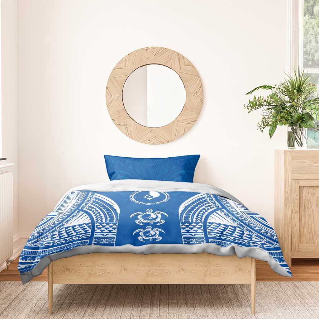 FSM Yap States Bedding Set Micronesia Six 9 One Polynesian Tribal Pattern