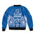 FSM Yap States Bomber Jacket Micronesia Six 9 One Polynesian Tribal Pattern