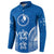 FSM Yap States Button Sweatshirt Micronesia Six 9 One Polynesian Tribal Pattern