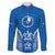 FSM Yap States Family Matching Long Sleeve Bodycon Dress and Hawaiian Shirt Micronesia Six 9 One Polynesian Tribal Pattern