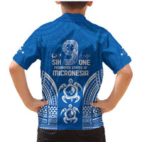 FSM Yap States Family Matching Mermaid Dress and Hawaiian Shirt Micronesia Six 9 One Polynesian Tribal Pattern LT9 - Polynesian Pride