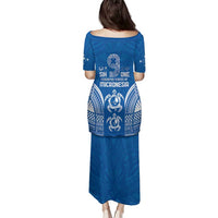 FSM Yap States Family Matching Puletasi and Hawaiian Shirt Micronesia Six 9 One Polynesian Tribal Pattern LT9 - Polynesian Pride