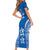 FSM Yap States Family Matching Short Sleeve Bodycon Dress and Hawaiian Shirt Micronesia Six 9 One Polynesian Tribal Pattern