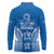 FSM Yap States Long Sleeve Polo Shirt Micronesia Six 9 One Polynesian Tribal Pattern