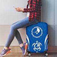 FSM Yap States Luggage Cover Micronesia Six 9 One Polynesian Tribal Pattern LT9 - Polynesian Pride