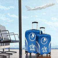 FSM Yap States Luggage Cover Micronesia Six 9 One Polynesian Tribal Pattern LT9 - Polynesian Pride