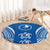 FSM Yap States Round Carpet Micronesia Six 9 One Polynesian Tribal Pattern