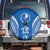FSM Yap States Spare Tire Cover Micronesia Six 9 One Polynesian Tribal Pattern