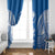FSM Yap States Window Curtain Micronesia Six 9 One Polynesian Tribal Pattern