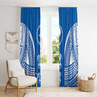 FSM Yap States Window Curtain Micronesia Six 9 One Polynesian Tribal Pattern