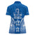 FSM Yap States Women Polo Shirt Micronesia Six 9 One Polynesian Tribal Pattern