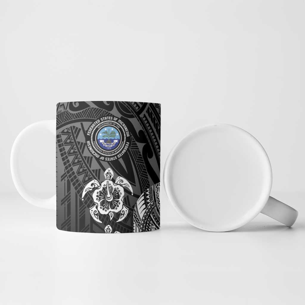 FSM Micronesia Six 9 One Ceramic Mug Polynesian Tribal Pattern - Polynesian Pride