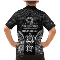 FSM Micronesia Six 9 One Family Matching Mermaid Dress and Hawaiian Shirt Polynesian Tribal Pattern LT9 - Polynesian Pride
