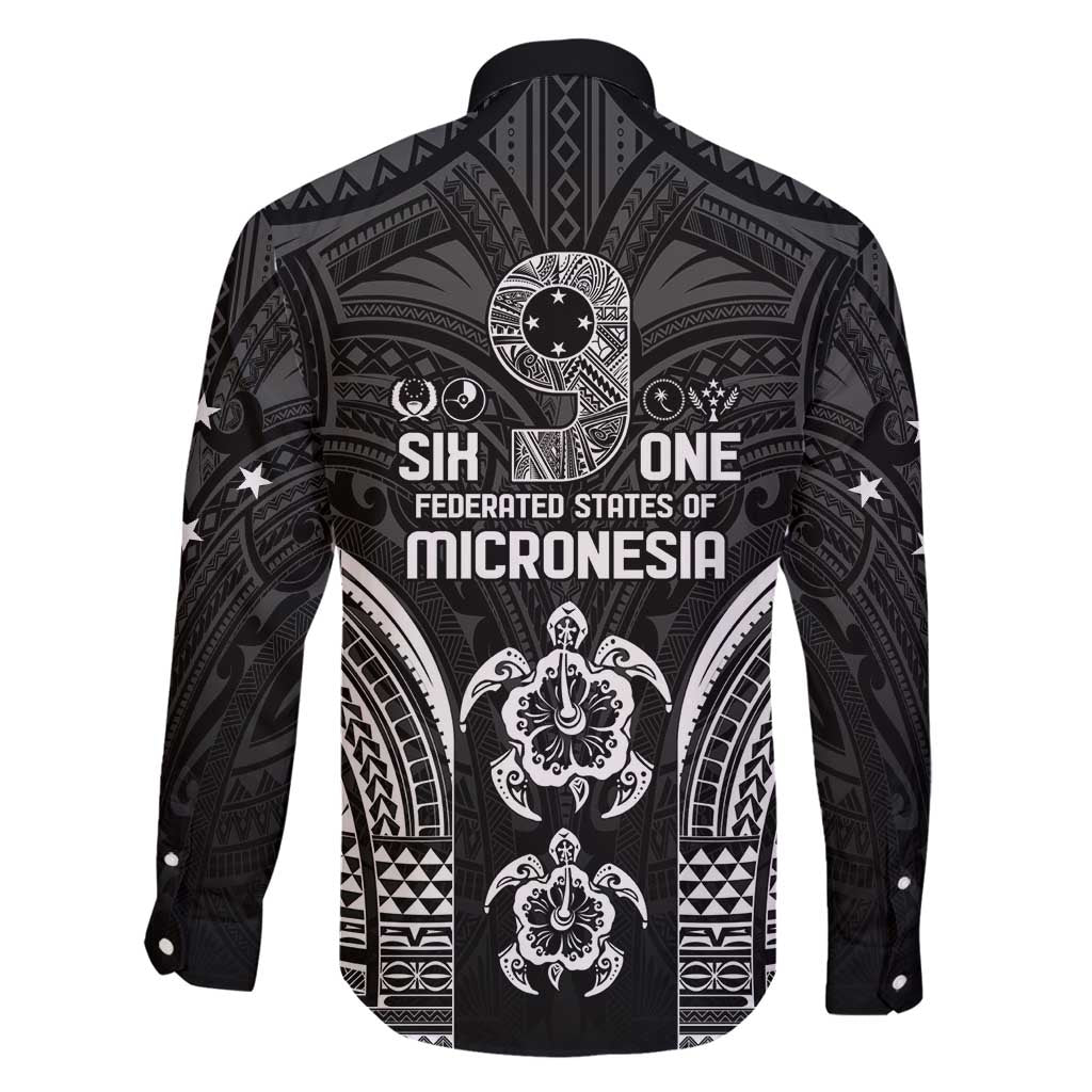 FSM Micronesia Six 9 One Family Matching Puletasi and Hawaiian Shirt Polynesian Tribal Pattern