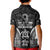 FSM Micronesia Six 9 One Kid Polo Shirt Polynesian Tribal Pattern