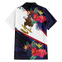 American Samoa Flag Day Since 1900 Family Matching Summer Maxi Dress and Hawaiian Shirt Samoa Muamua Le Atua Tropical Flowers LT9 - Polynesian Pride