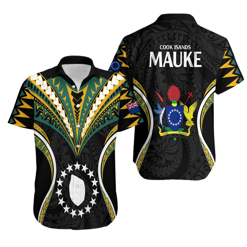 Polynesian Pride Mauke Island Hawaiian Shirt Cook Islands Tribal Wave Style LT9 - Polynesian Pride