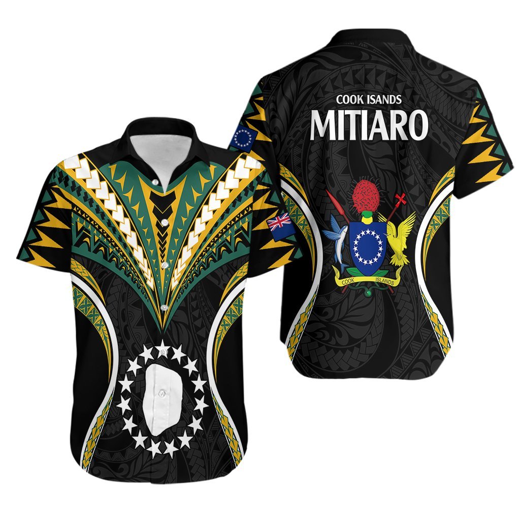 Polynesian Pride Mitiaro Island Hawaiian Shirt Cook Islands Tribal Wave Style LT9 - Polynesian Pride