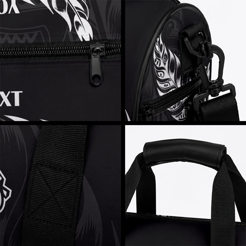 Custom New Zealand Black Fern Rugby Duffle Bag