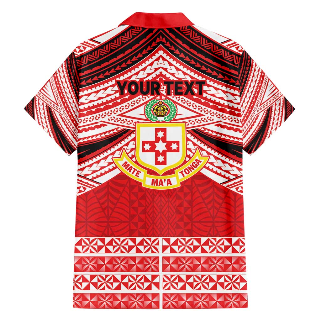 Personalised Kolisi Tonga College Atele Family Matching Puletasi and Hawaiian Shirt Polynesian Ngatu Tribal LT9 - Polynesian Pride
