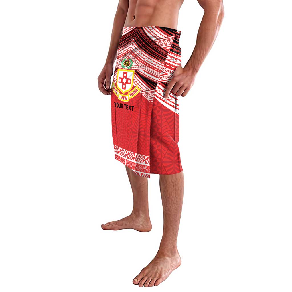 Personalised Kolisi Tonga College Atele Lavalava Polynesian Ngatu Tribal LT9 - Polynesian Pride