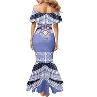 Personalised Tonga Apifoou College Family Matching Mermaid Dress and Hawaiian Shirt Polynesian Ngatu Tribal LT9 - Polynesian Pride